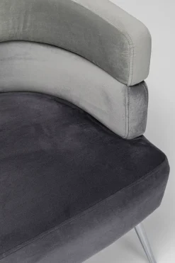 Soffa Sandwich - Grå, 2-Sits - KARE Design