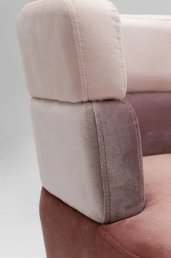 Soffa Sandwich - Puderrosa, 2-Sits - KARE Design