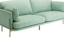 Soffa Shirly - Mintgrön, 3-Sits - KARE Design