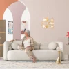 Soffa 3-Sits Kelly - Boucle, 225cm - KARE Design