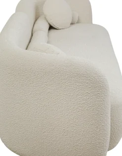 Soffa 3-Sits Kelly - Boucle, 225cm - KARE Design