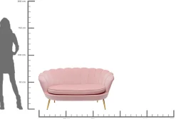 Soffa Water Lily 2-sits Rose - KARE Design