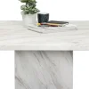 Soffbord Artistico - Marmor, 100x100cm - KARE Design