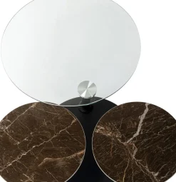 Soffbord Avignon, 80 (+124)x80cm - KARE Design
