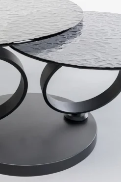 Soffbord Beverly Bubble - Svart, 133x80cm - KARE Design