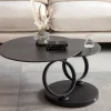 Soffbord Beverly - Svart, 133x80cm - KARE Design