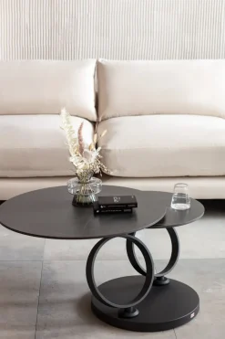 Soffbord Beverly - Svart, 133x80cm - KARE Design