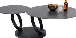 Soffbord Beverly - Svart, 133x80cm - KARE Design