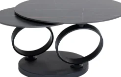 Soffbord Beverly - Svart, 133x80cm - KARE Design