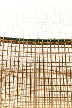 Soffbord Cesta Gold - Runt bord i Guldfinish/Glas Ø105cm - KARE Design