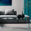 Soffbord Clear Club Basic 120x60cm - KARE Design