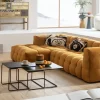 Soffbord Diego - Svart/Brons, 2-set - KARE Design