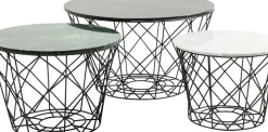Soffbord East Coast Round (3/Set) - KARE Design