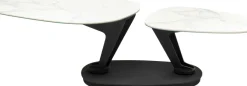 Soffbord Franklin - Svart/Vit, 150x58cm - KARE Design