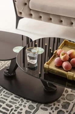 Soffbord Franklin - Svart, 150x58cm - KARE Design
