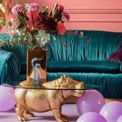 Soffbord Hippo - Flodhäst Ø80cm - KARE Design