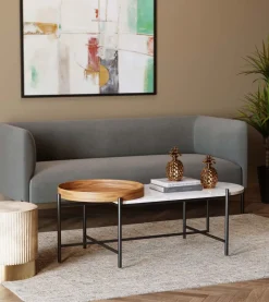 Soffbord Layered, 128x55cm - KARE Design