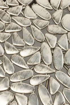 Soffbord Pebbles Deluxe - Set med 2 Bord i Silver - KARE Design