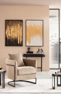 Soffbord Perelli - Set med 3 Sidobord - Svart - KARE Design