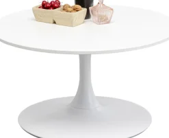 Soffbord Schickeria - Vit Ø80cm - KARE Design