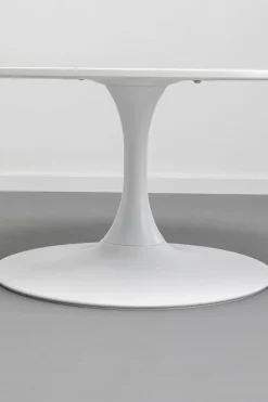 Soffbord Schickeria - Vit Ø80cm - KARE Design