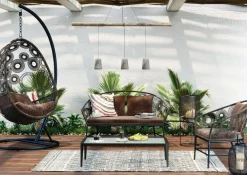 Soffbord Trädgård Tiki - Svart - KARE Design