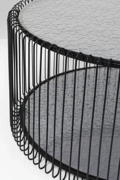 Soffbord Wire Double - Bubble Svart (2/Set) - KARE Design