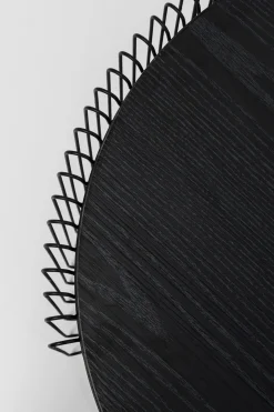 Soffbord Wire Double - Svar Trä (2/Set) - KARE Design
