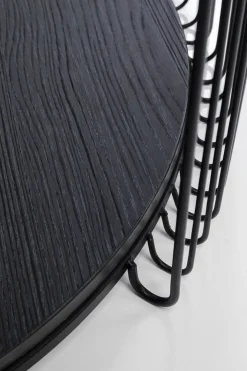 Soffbord Wire Double - Svar Trä (2/Set) - KARE Design