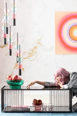 Soffbord Wire Double - Svart, 120x60cm - KARE Design