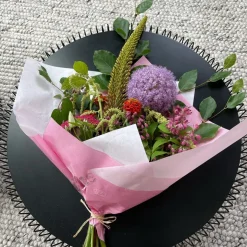 Soffbord Wire Rund - Svart/Glas, Ø80cm - KARE Design