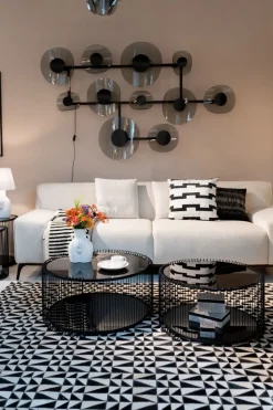 Soffbord Wire - Svart, (2/Set) - KARE Design