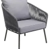 Soffgrupp Trädgård Elba Grey Quattro - Grå, (4/part) - KARE Design