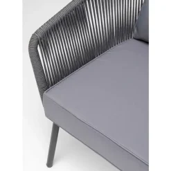 Soffgrupp Trädgård Elba Grey Quattro - Grå, (4/part) - KARE Design