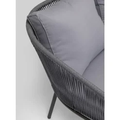 Soffgrupp Trädgård Elba Grey Quattro - Grå, (4/part) - KARE Design