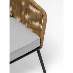 Soffgrupp Trädgård Elba Quattro - Natur, (4/part) - KARE Design