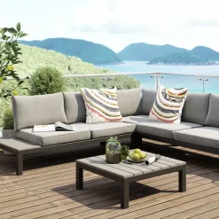 Soffgrupp Trädgård Holiday - Svart - KARE Design