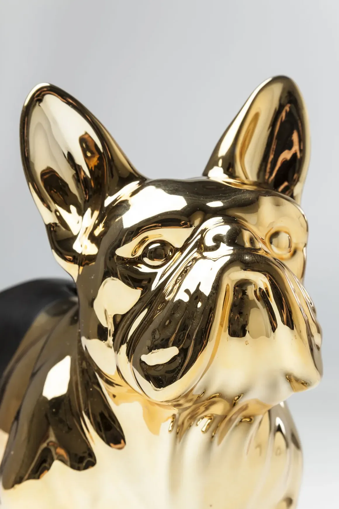 Sparbössa Bulldog Guld-Svart - KARE Design