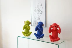 Sparbössa Monkey Kikazaru Röd - KARE Design