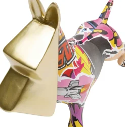 Spargris Graffiti Pixel Dog, 26cm - KARE Design
