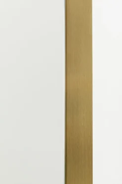 Spegel Arezzo Trapez - Mässing, 160x 65(45)cm - KARE Design