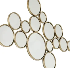 Spegel Bubbles - Mässing, 93x138cm - KARE Design