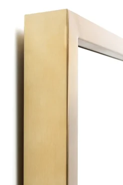 Spegel Cesaro - Guld/Svart, 120x100cm - KARE Design