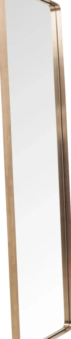 Spegel Curve Rectangular Koppar 70x200cm - KARE Design