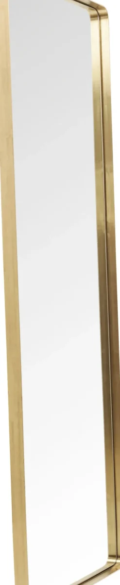 Spegel Curve Rectangular Mässing 70x200cm - KARE Design