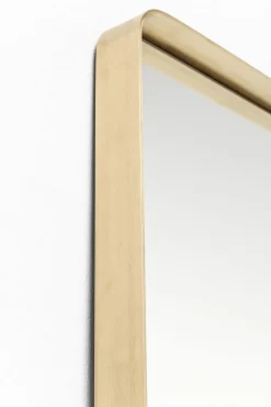Spegel Curve Rectangular Mässing 70x200cm - KARE Design