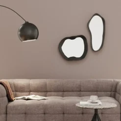 Spegel Dynamic - Svart, 61x29cm - KARE Design