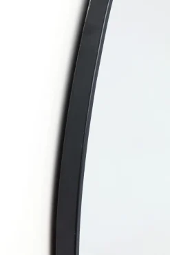 Spegel Göteborg - Organisk Form Svart Ram, 71x71cm - KARE Design