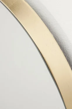 Spegel Jetset Guld - Rund Spegel, Ø73 - KARE Design
