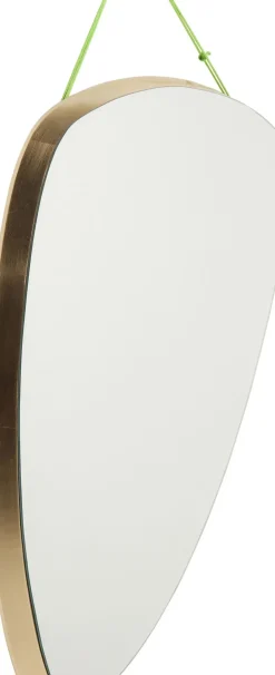 Spegel Jetset Guld - Trekantig Spegel, 83x56cm - KARE Design